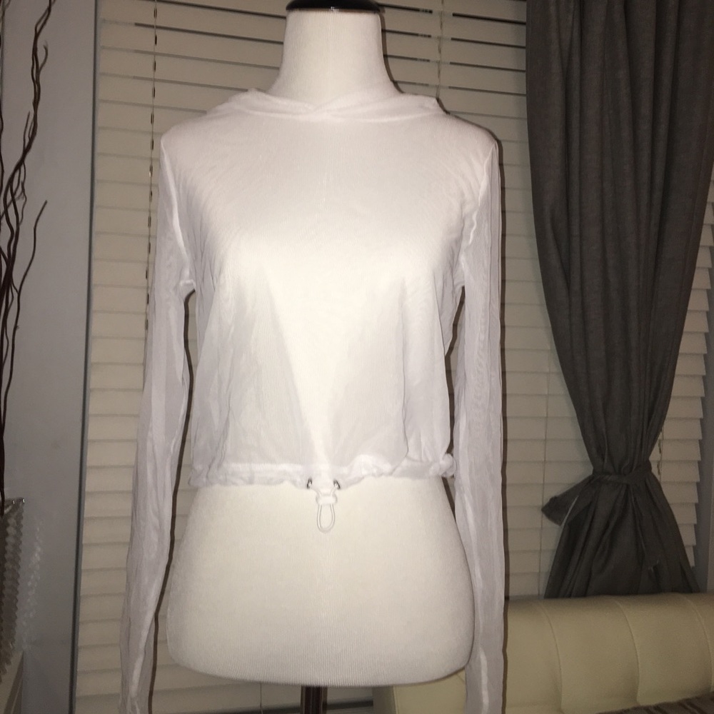 Mesh hoodie